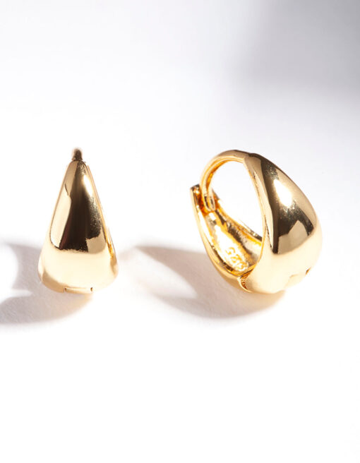 Oval Hoop Earrings