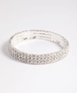 Stretch Triple Row Bracelet