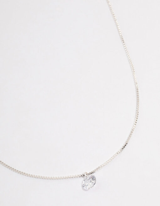 Single  Box Chain Necklace