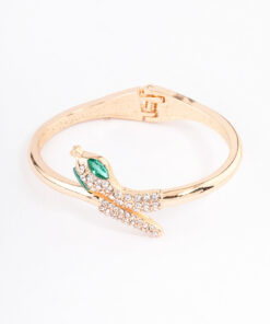 Snake Hinge Cuff Necklace