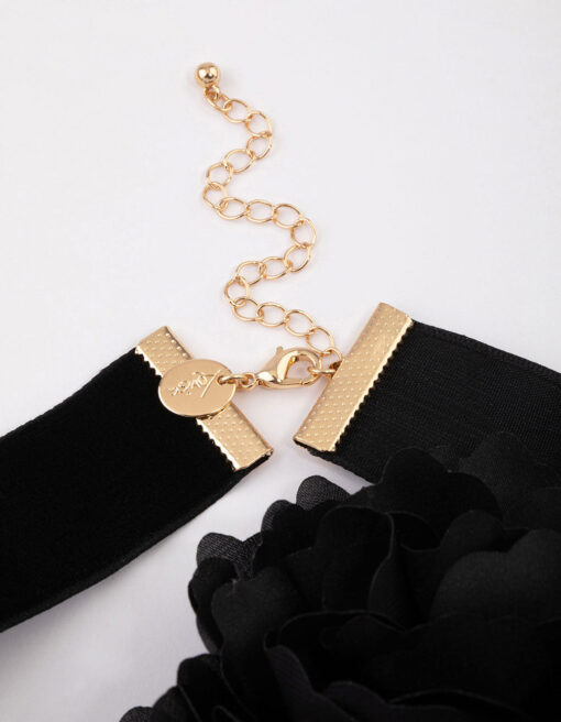 Black Thick Cord Choker
