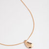 Smooth Pear Pendant Necklace