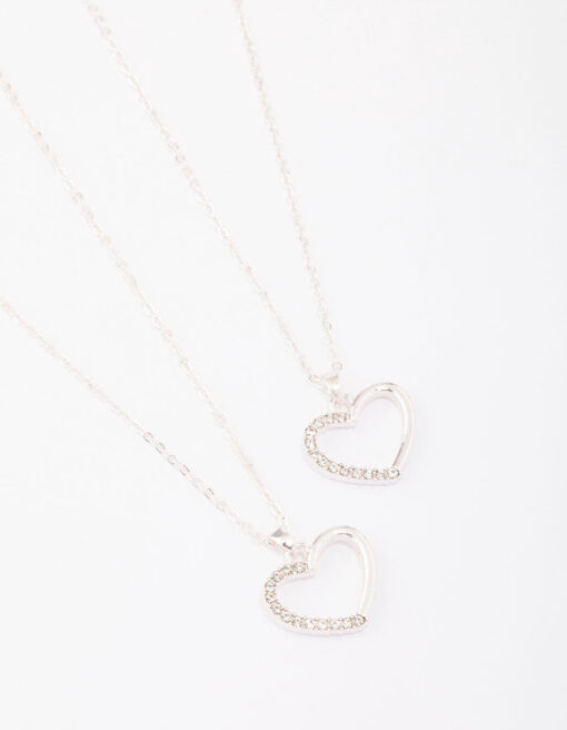 Open Heart Necklace Pack