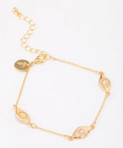 Evil Eye Station Bracelet