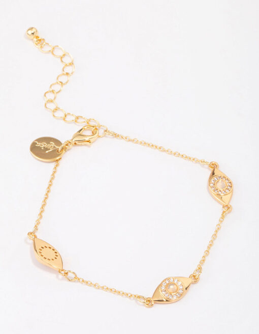 Evil Eye Station Bracelet