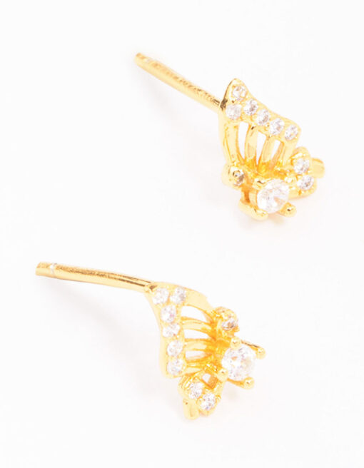 Butterfly Wing Stud Earrings