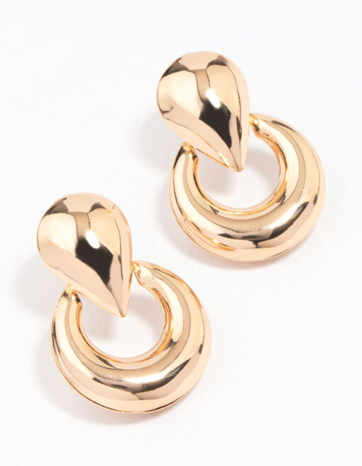 Door Knocker Stud Earrings