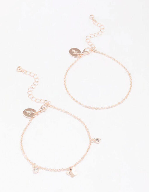 Rose Butterfly Bracelet Pack