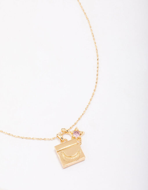 Moon Pendant Necklace