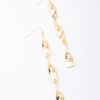 Ribbon Curl Drop Earrings