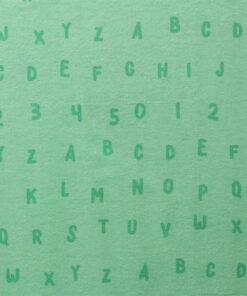 Green Flannel Fabric